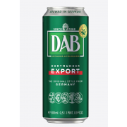 Пиво DAB 0,5л Світле фільтроване 5% ж/б