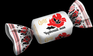 Цукерки Світоч Червоний Мак