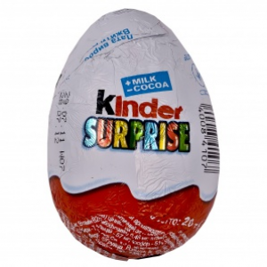Шоколадне яйце KinderSurprise Т1х36 хлоп