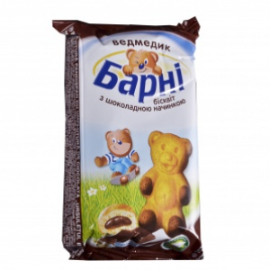 Бісквіт Барні 30г Шоколад