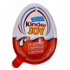 Шоколадне яйце Kinder Joy 20г хлопч