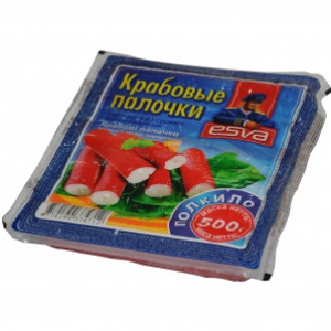 Палички крабові Есва 500г