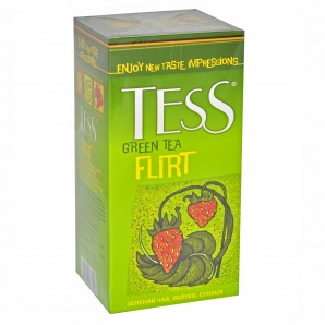 Чай зел Тесс 1,5г*25шт Flirt