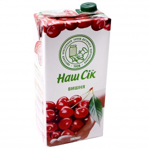Сік НашСік 1,93л Вишневий