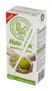 Нектар НашСік 0,33л Виноградно-ябл б