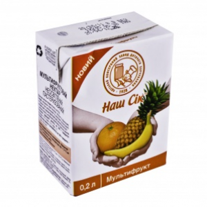 Нектар НашСік base 0,2л ТС Мультифрукт