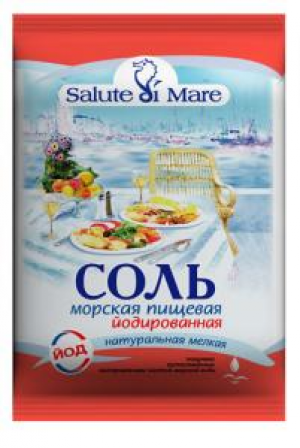 Сіль морська SDM 600г Харчова дрібна