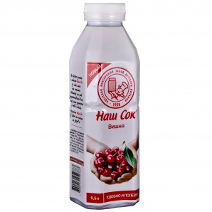 Сік НашСік 0,5л Вишневий