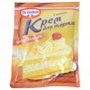 Крем Dr.Oetker 50г Ванільний