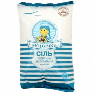 Сіль морська Морячка 1кг Харчова натур
