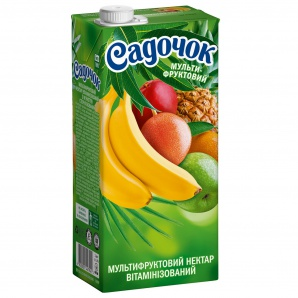 Нектар Садочок 0,95л Мультифруктовий