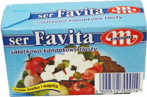 Сир Mlekovita Фавіта 18% 270г
