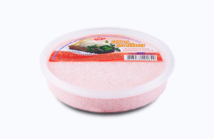 Ікра ІПС 180г Мойви копч лосось в соусі