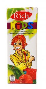 Нектар Rich 0,2л Kids Ябл-виног-гор-мал