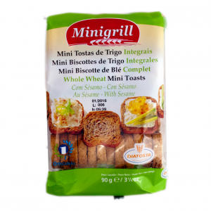 Тости MINIGRILL 90г пшен цільн зерна