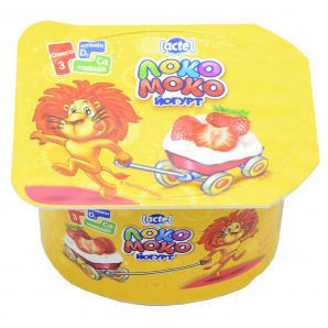 Йогурт Локо Моко 1,5% 115г Полуниця ст