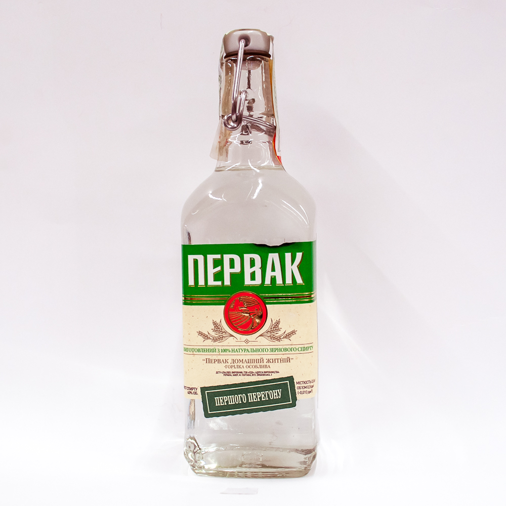 Горілка Первак 0,5л ДомЖит 1-го Пер 40%