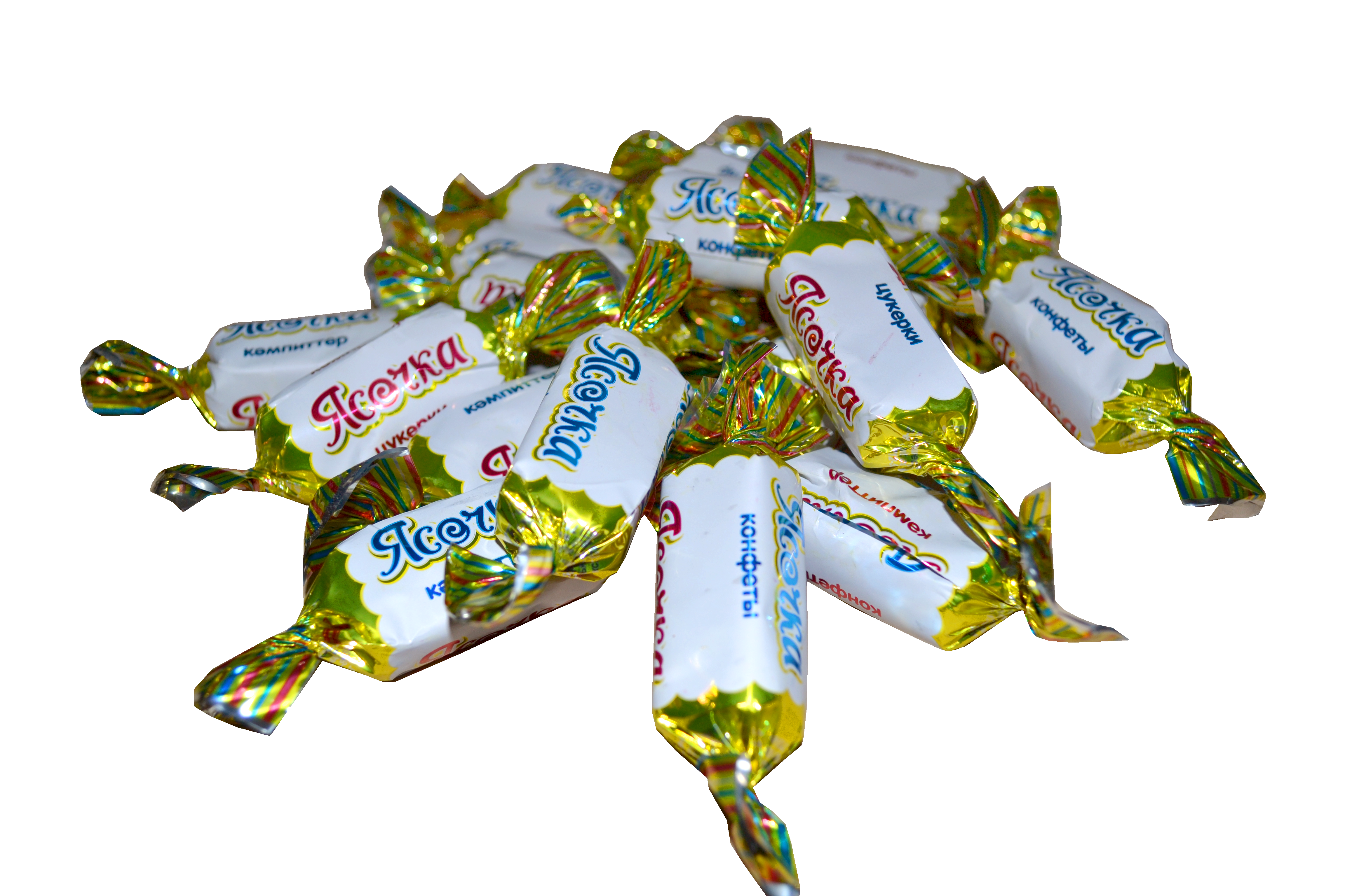 Цукерки ХБФ Ясочка глазуровані