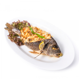 Риба Дорадо фарширована овочами ваг