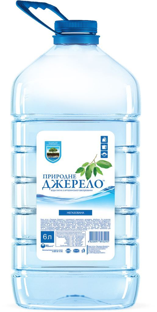 Вода питна ПрироднеДжерело 6л н/г
