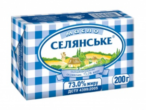 Масло ВолошПоле 73% 200г Селянське