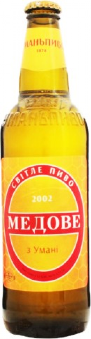 Пиво Уманьпиво 0,5л Медове 5%