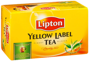 Чай Lipton 50шт*2г чорн Yellow Lable