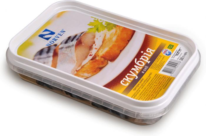 Прес Norven 180г Скумбрія олія
