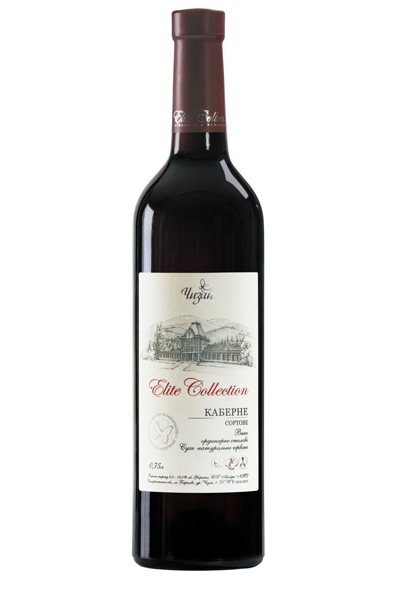 ВиноChateauChizay0,75лCabern ч сух 12,5%