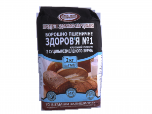 Борошно МакВар 2кг Здоров'я пшеничне №1