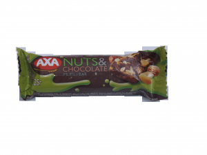 Батончик АХА 25г Мол шок-горіхи