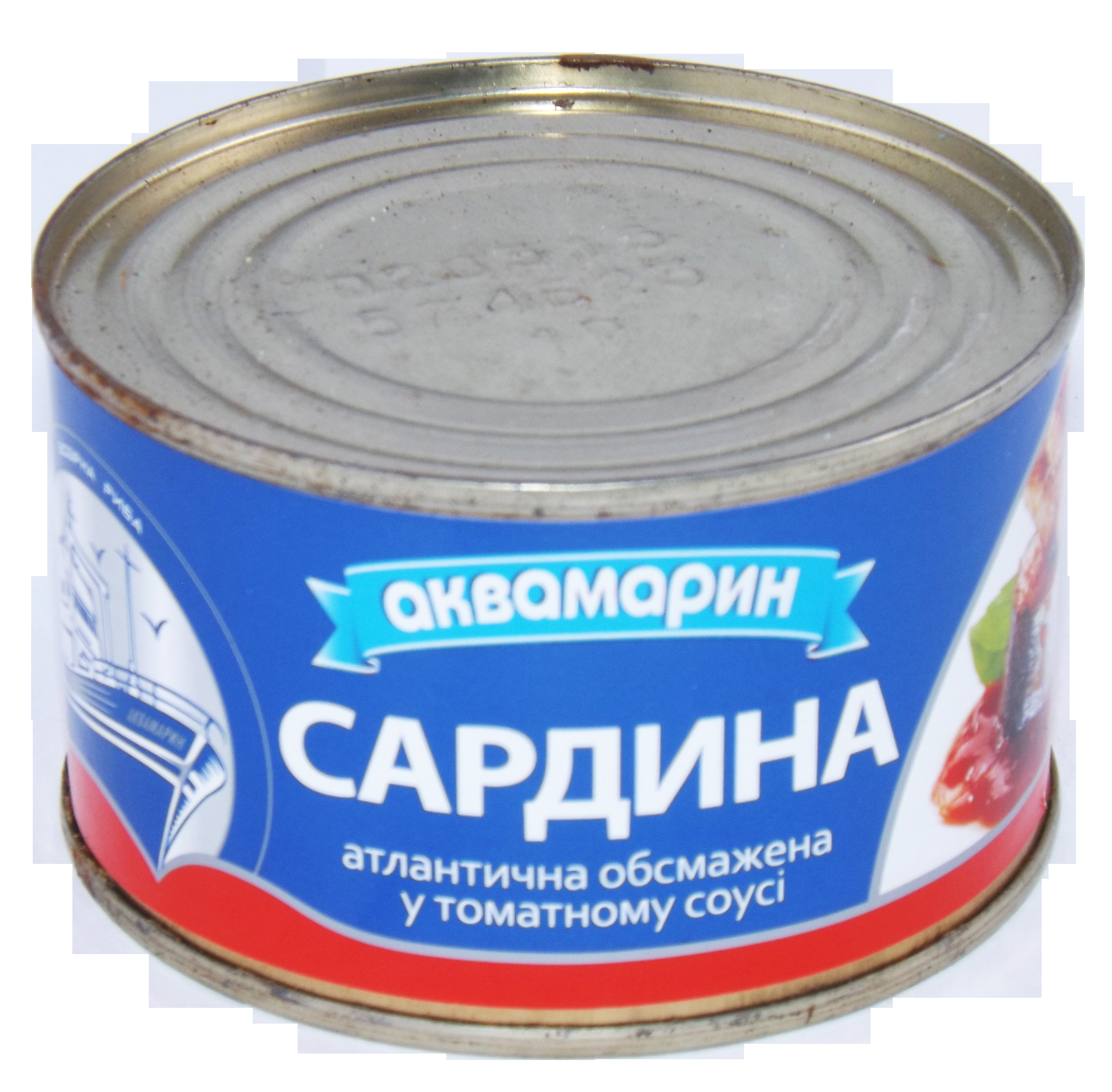 Консерва Аквамарин 230г Сардина обсм т/с