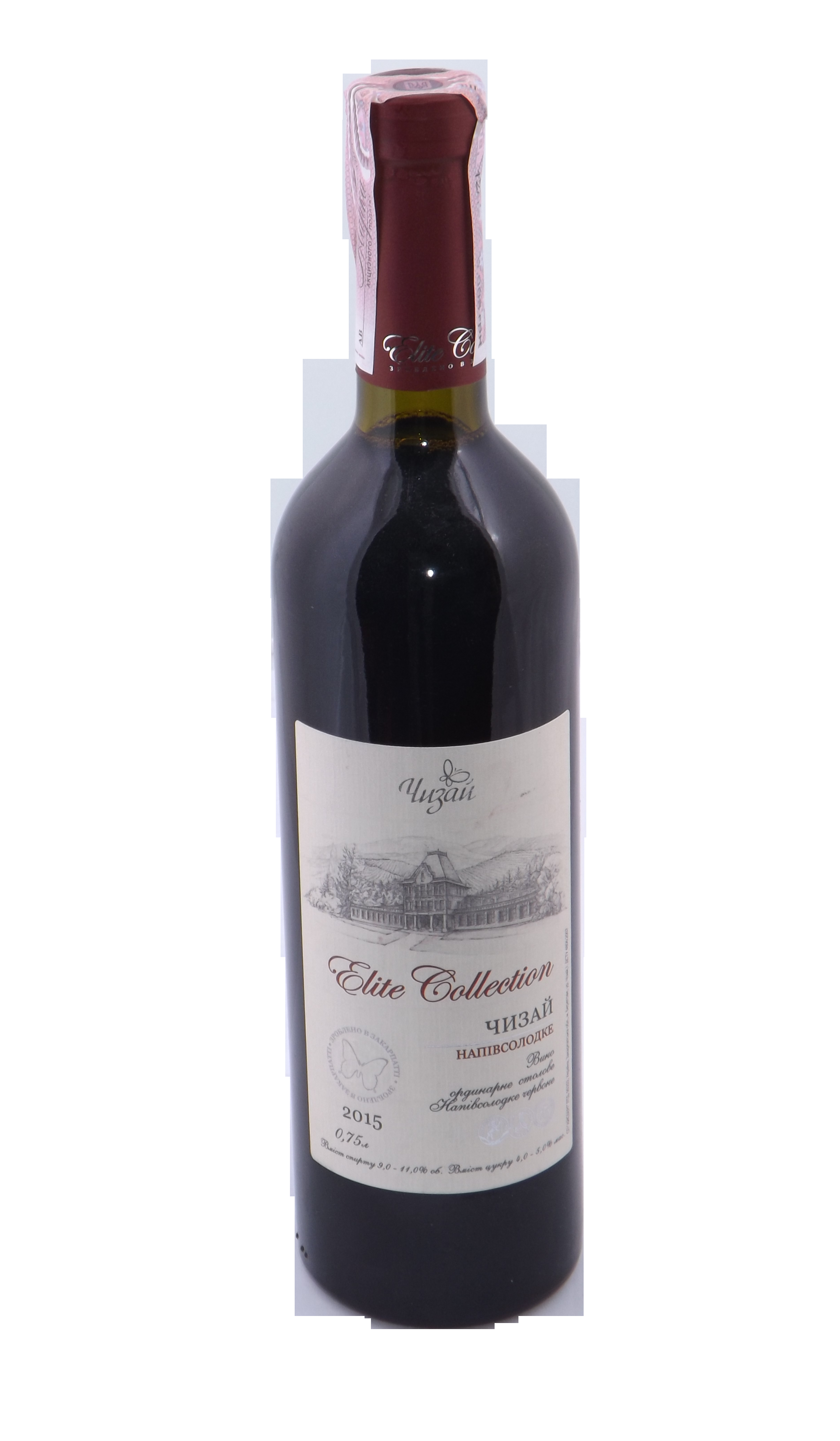 Вино Айсберг 0,75л Чизай червоне н/со11%
