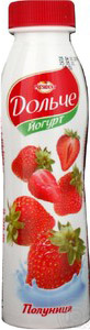 Йогурт Дольче 2,5% 290г Полуниця пл