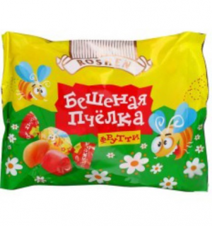 Цукерки жел ROSHEN 200г ШаленаБджілФрут