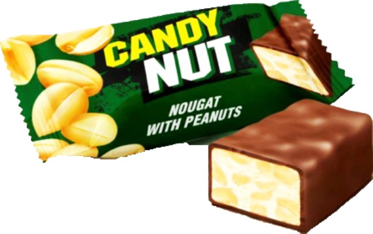 Цукерки ROSHEN Candy Nut нуга арахіс
