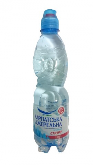 Мін вода КарпатськаДжерельна 0,5л Спорт