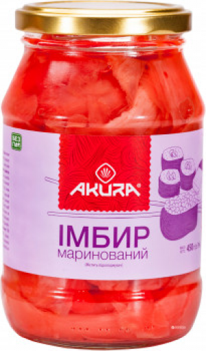 Імбир Akura 70г маринований