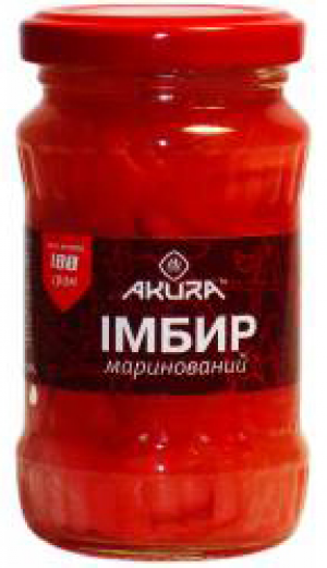 Імбир Akura 180г Маринований