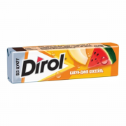Жув гумка Dirol  14г Кавун-Диня коктейль