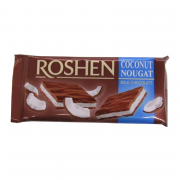 Шоколад ROSHEN 90г мол з кокосовою нугою