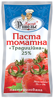 Паста КухарРішельє 70г Томатна Традиц
