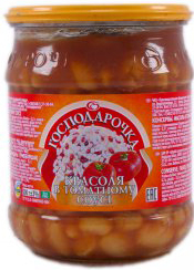 Квасоля Господарочка 450г Томатний соус