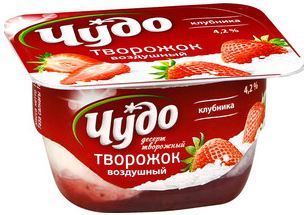 Сирок Чудо 4,2% 100г Полуниця