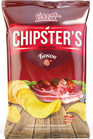 Чіпси Chipster's 130г Бекон