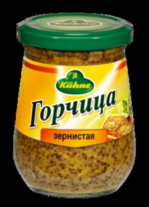 Гірчиця Kuhne 250мл Зерниста