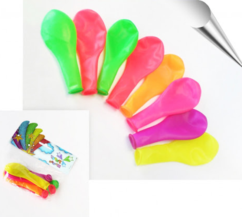 Набір Кульки 7дюйм неон асорті 8шт