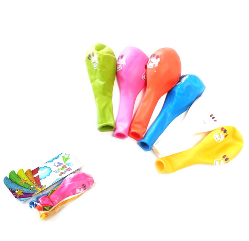 Набір Кульки 10дюйм з днем народж 6шт