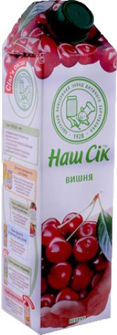Сік НашСік 0,95л Вишневий