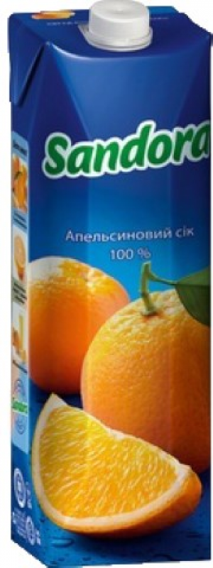 Сік Sandora 0,95л Апельсин